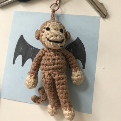 GMF Halloween 2021 Schlüsselanhänger Äffchen