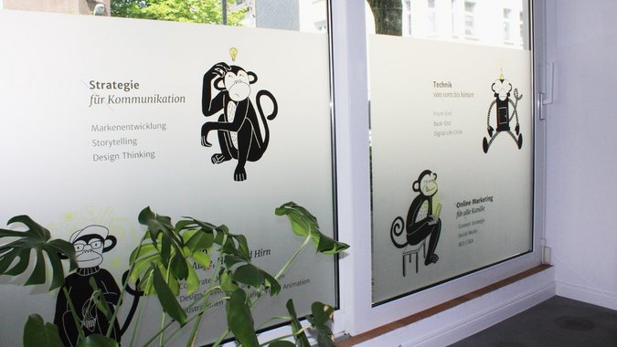 GMF Agentur Fensterbeklebung