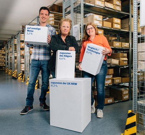 Infografik Unfallkasse Nordrhein-Westfahlen