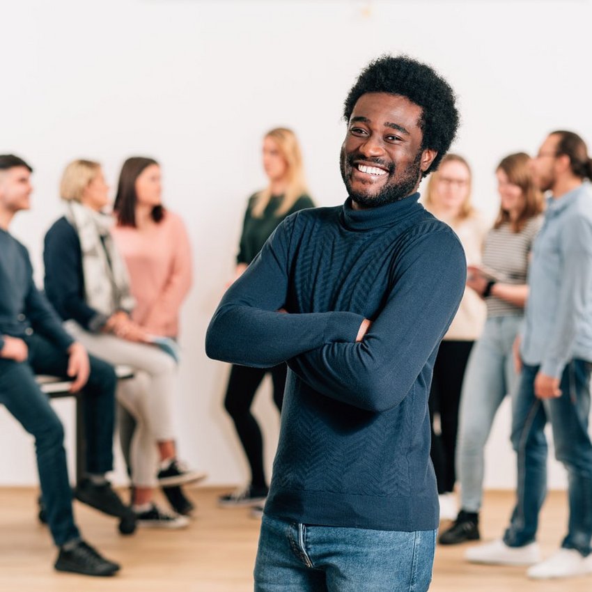 Junge Menschen der Awo sind zu sehen