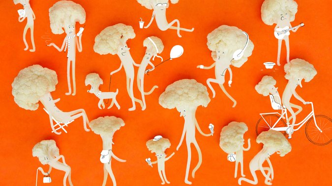 GMF Wallpaper Februar Rezept Blumenkohl-Steaks Desktop