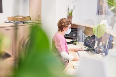 Urologium Fotografie Praxis empfang