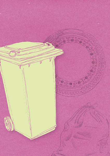 Illustration Unfallkasse Nordrhein-Westfahlen